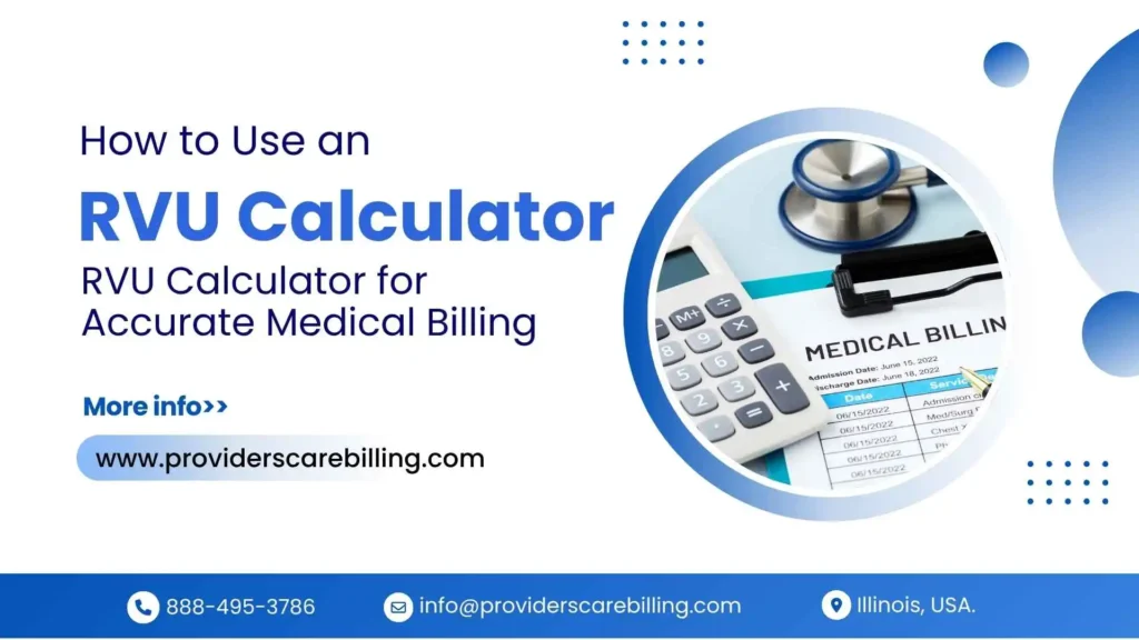How to Use an RVU Calculator for Accurate Medical Billing