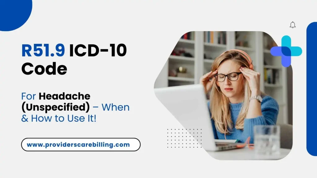 R51.9 ICD-10 Code for Headache (Unspecified) – When & How to Use It