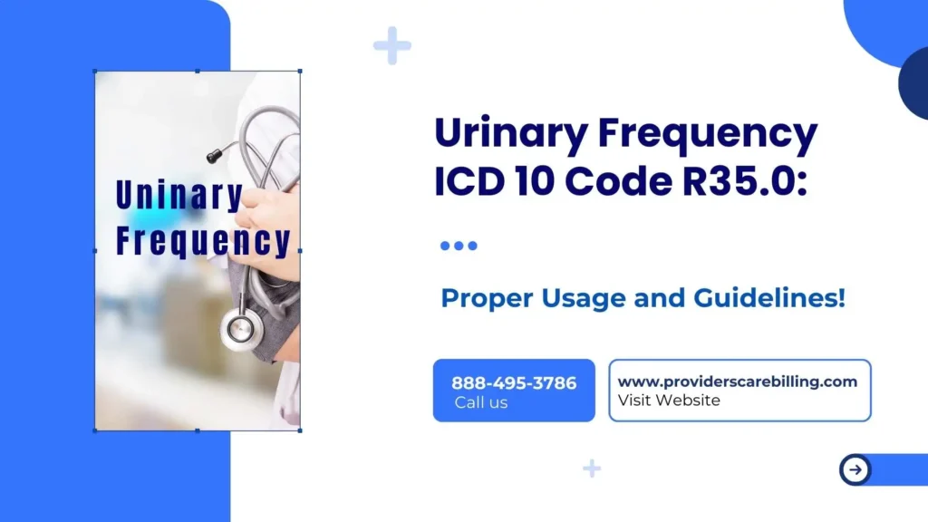 Urinary Frequency ICD 10 Code R35.0